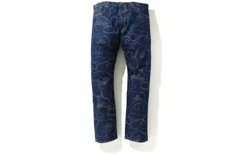 Bape X Levi's Camo 501 93 Model