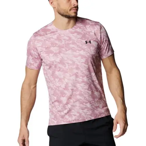 Under Armour SS25 T Shirt Men's Pink
