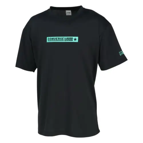 Converse All Star SS25 T Shirt Unisex Black/Emerald