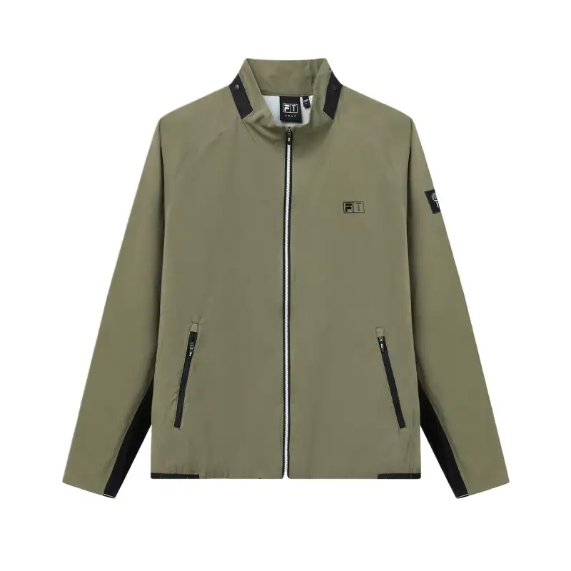 FILA Golf Jacket Men's Umber Willow Green