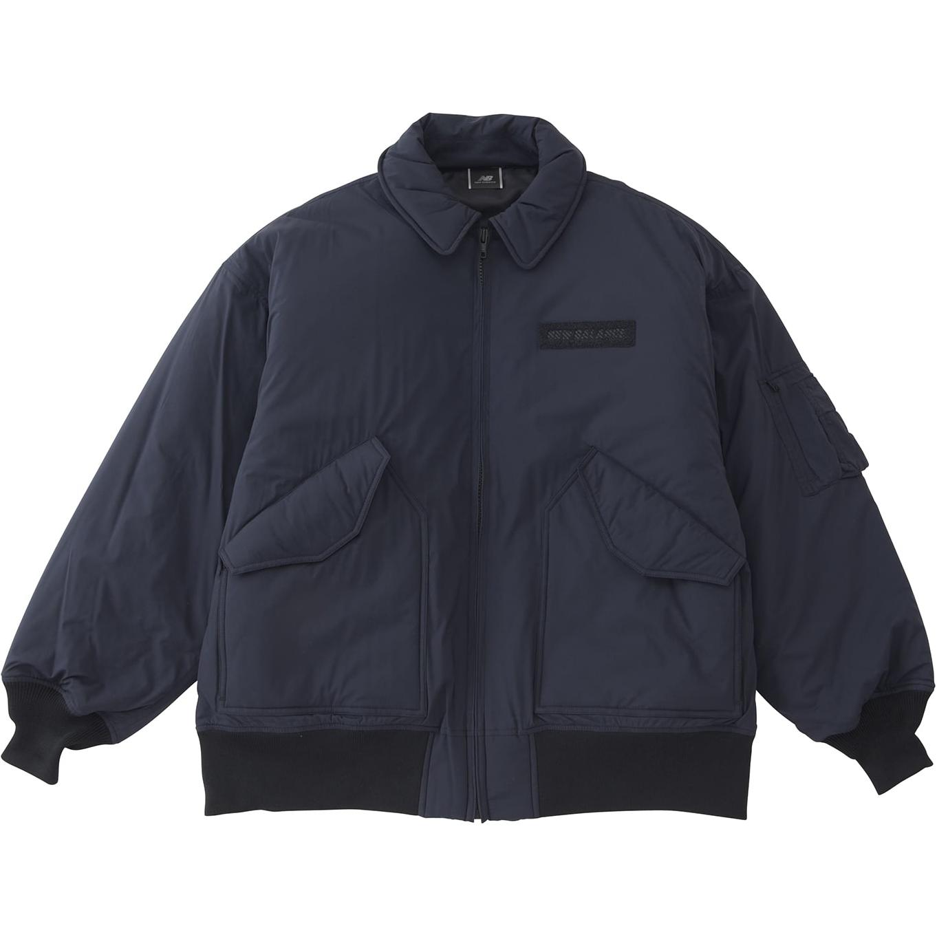 Мужская куртка New Balance AMJ35094-NV (темно-синяя)