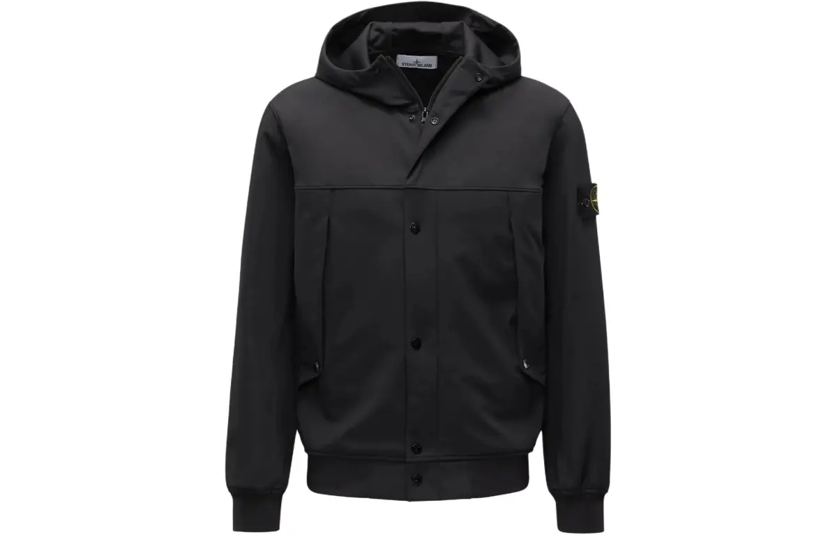 STONE ISLAND SS24 Jackets & Coats Men's Black