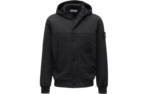 STONE ISLAND SS24 Jackets & Coats Men's Black