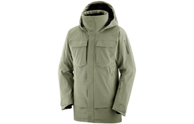 Мужская куртка Salomon Stance Cargo (оливковая)