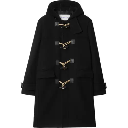 Burberry FW24 Coats Men's Black