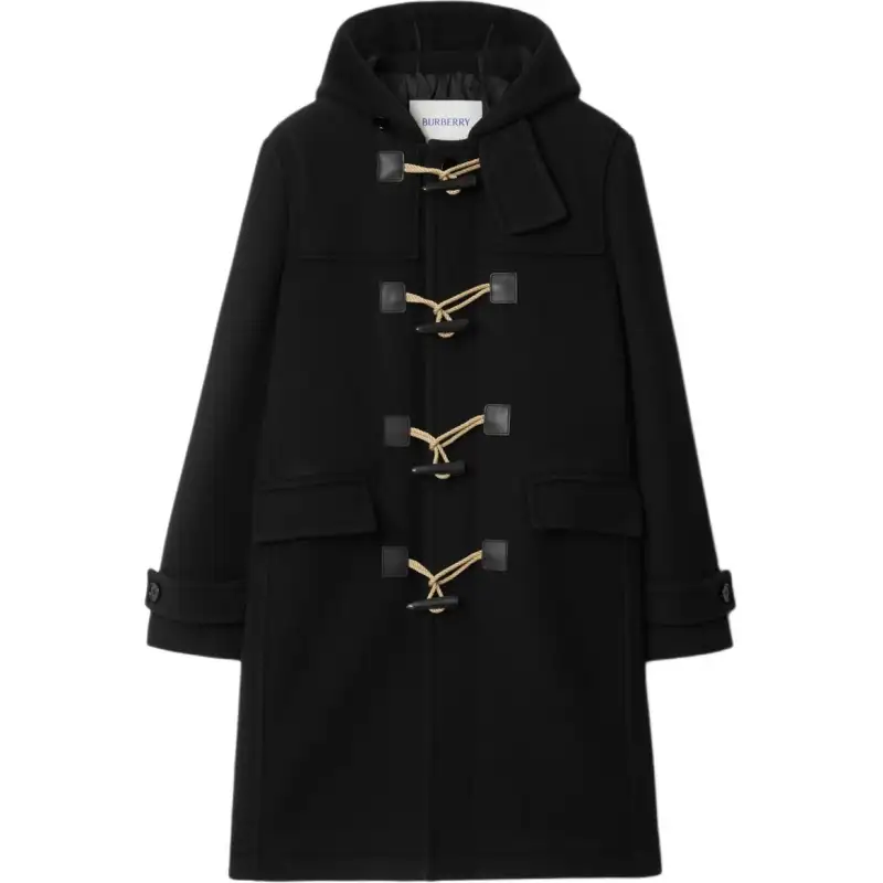Burberry FW24 Coats Men's Black