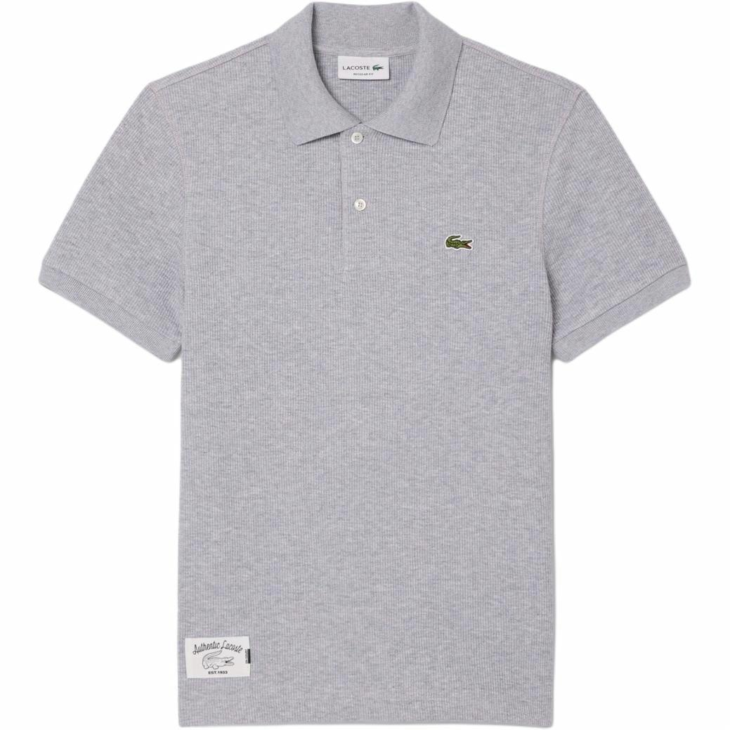 Мужская футболка LACOSTE Polo (серая)