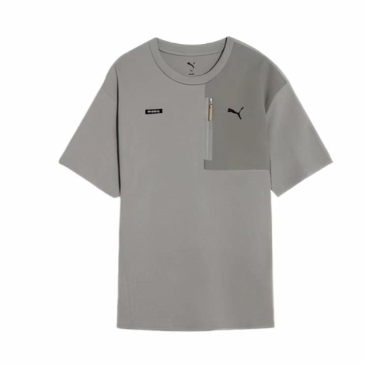 Мужская футболка PUMA (светло-серая)