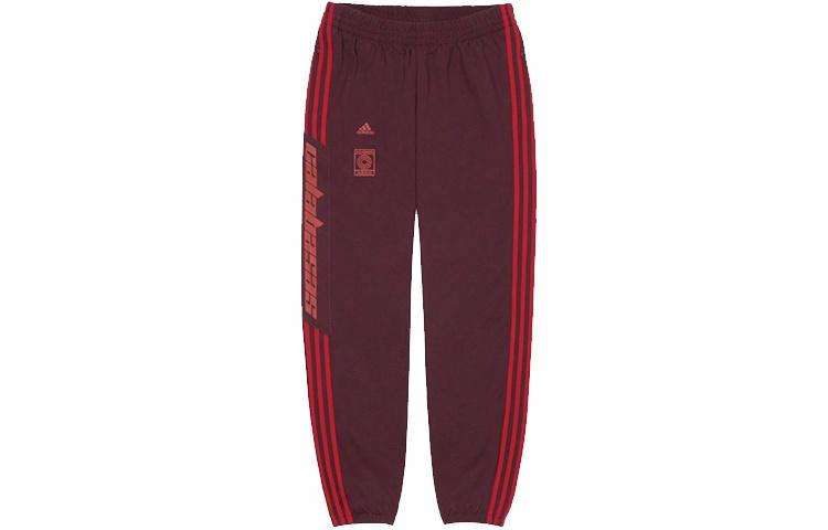 Мужские штаны adidas Originals Yeezy Calabasas Track Pants (бордовый) — фото 1