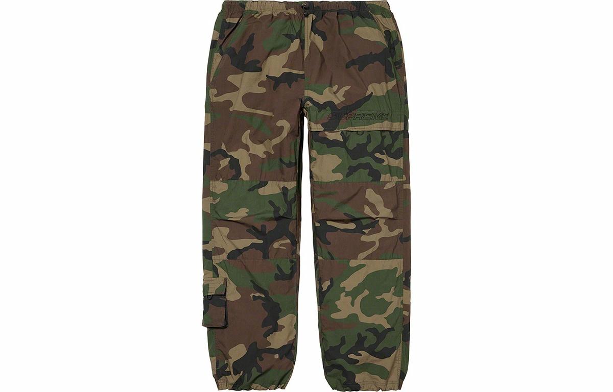 Штаны Supreme Cotton Cinch Pant (зеленые) — фото 6
