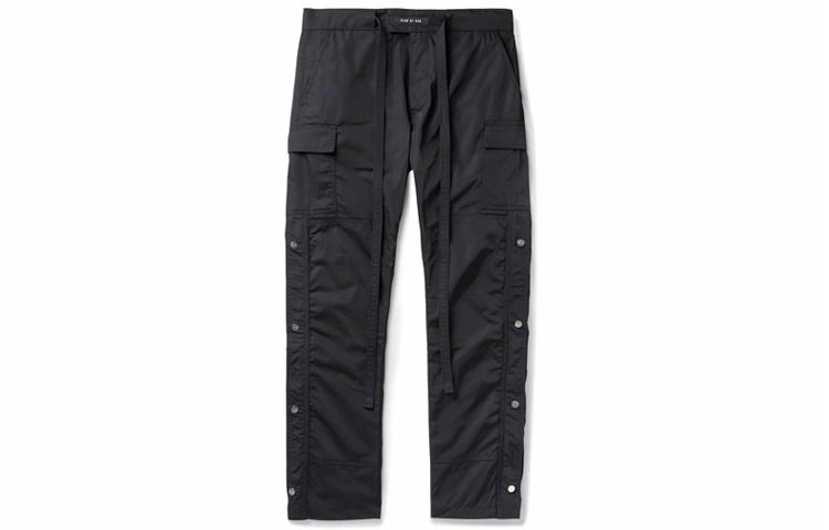 Мужские штаны Fear of God Cargo Pants (черные)