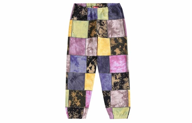 Штаны Supreme Patchwork Tie Dye (разноцветные)