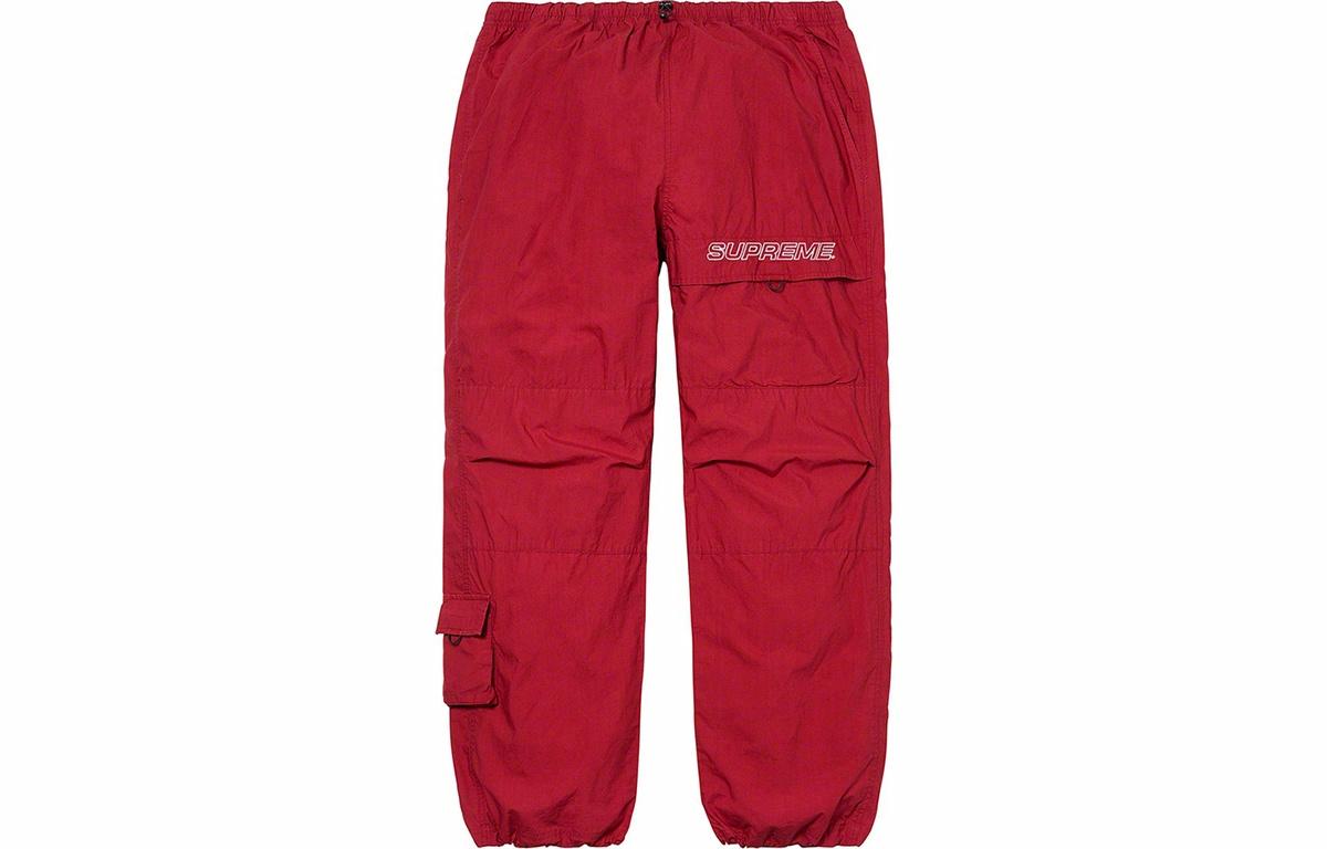Штаны Supreme Cotton Cinch Pant (зеленые) — фото 3
