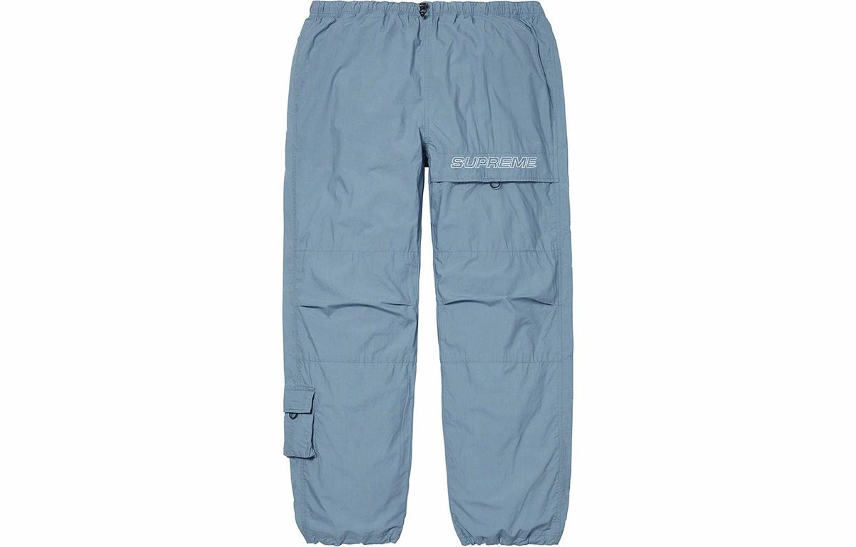 Штаны Supreme Cotton Cinch Pant (зеленые) — фото 4