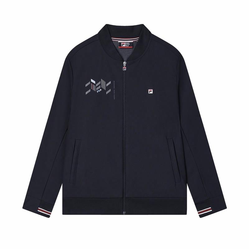 Мужская куртка Fila (темно-синяя)