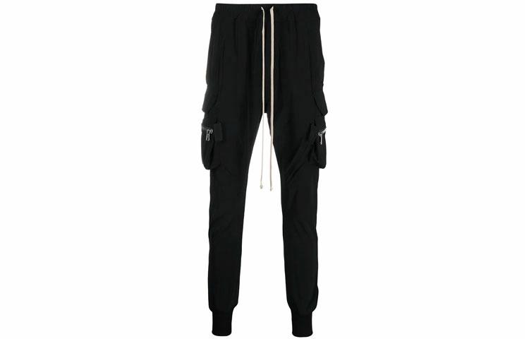 Мужские штаны RICK RICK OWENS SS21 (темно-черные)