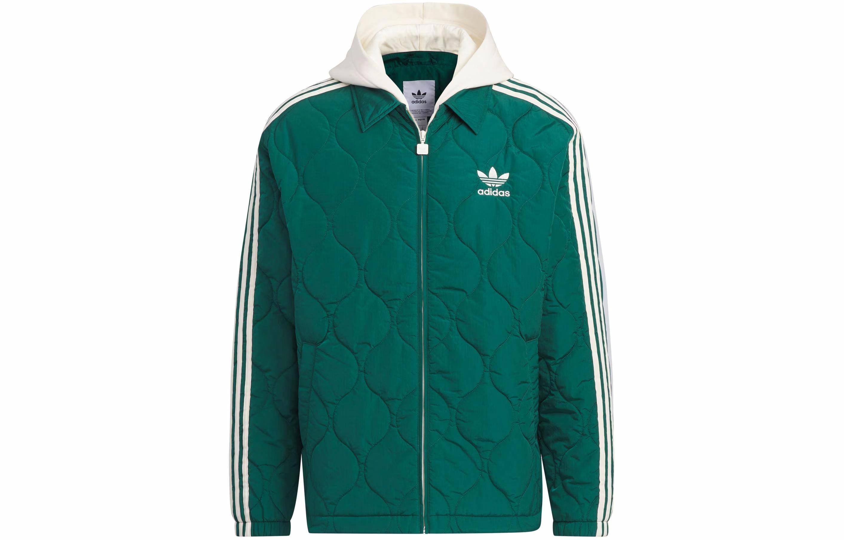 Мужская куртка adidas originals CLASSIC SPORT (зеленая)