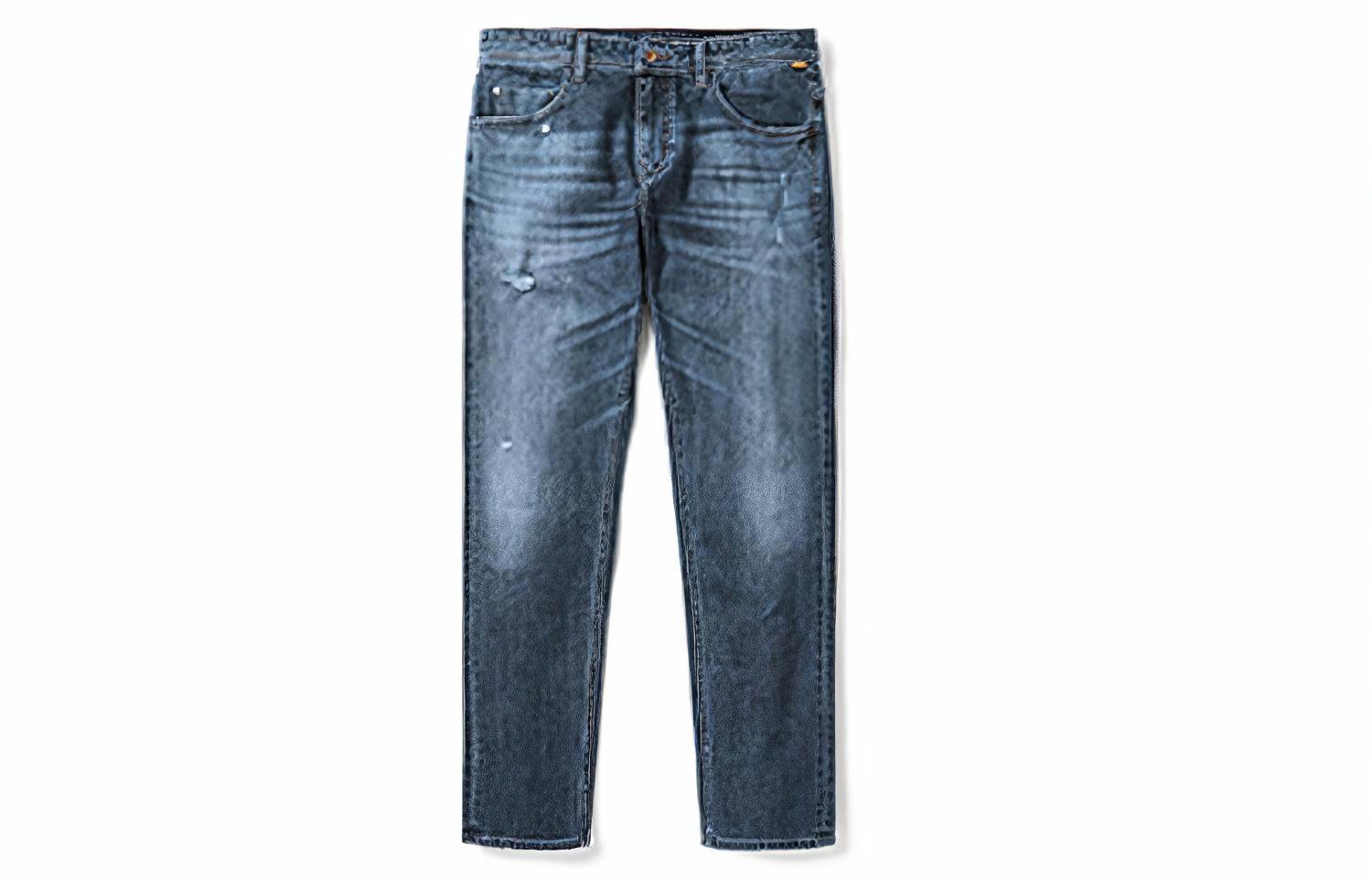 Мужские джинсы Timberland Straight Denim (синие)
