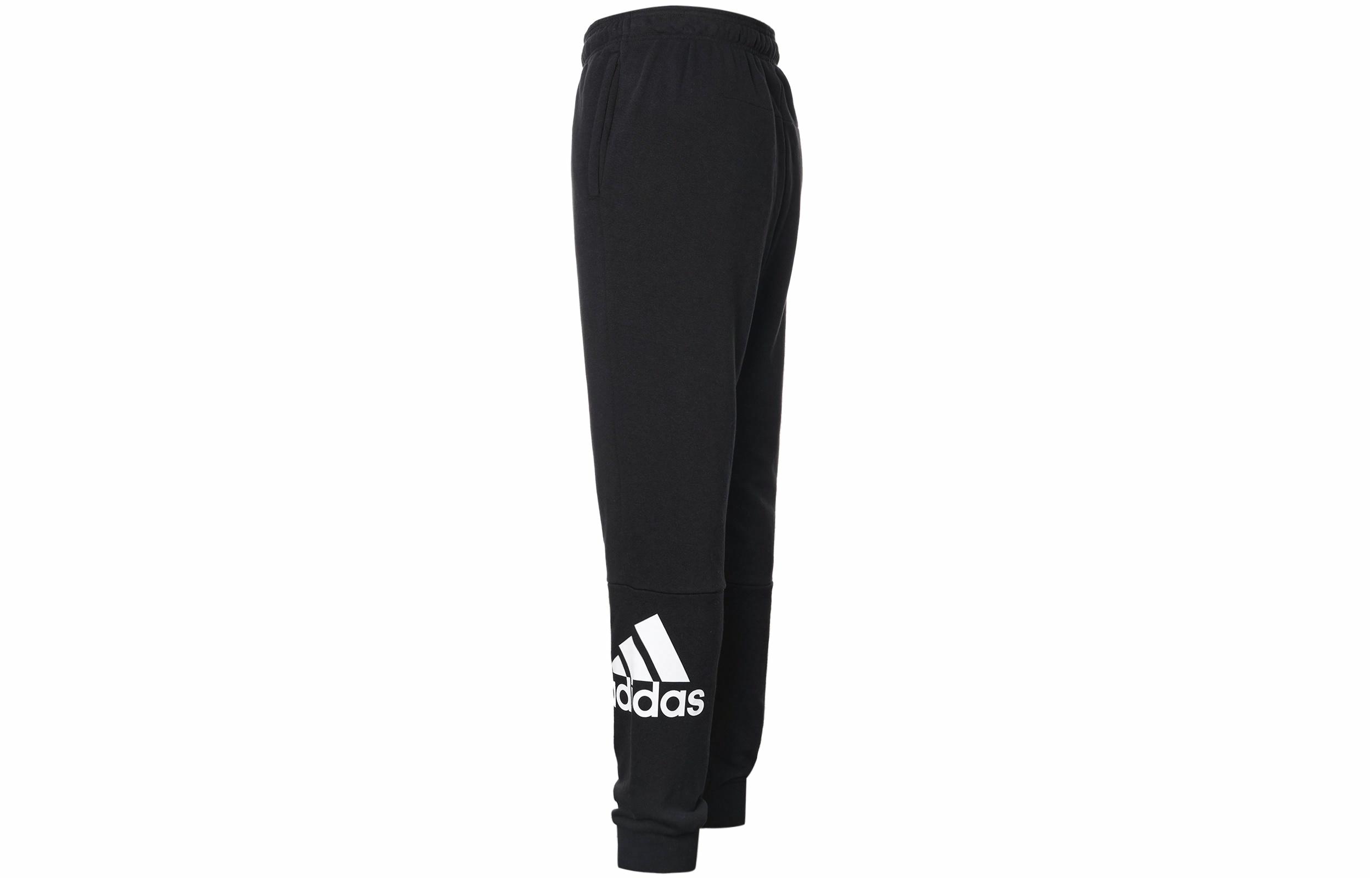 Мужские штаны adidas Logo (черные) — фото 1
