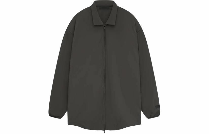 Мужская куртка Fear of God Essentials SS24 (чернильно-черная)