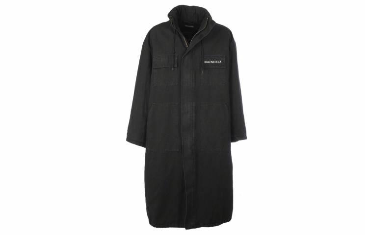 Мужская куртка Balenciaga Парка (черная)