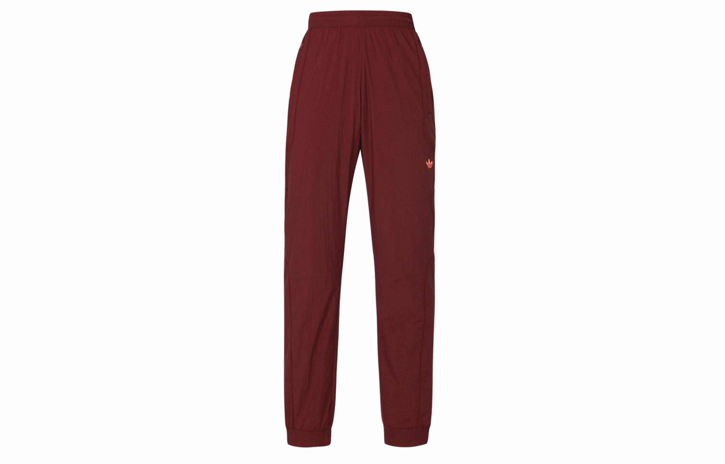 Мужские штаны adidas originals Flamestrike Woven Track Pants (бордовый) — фото 1