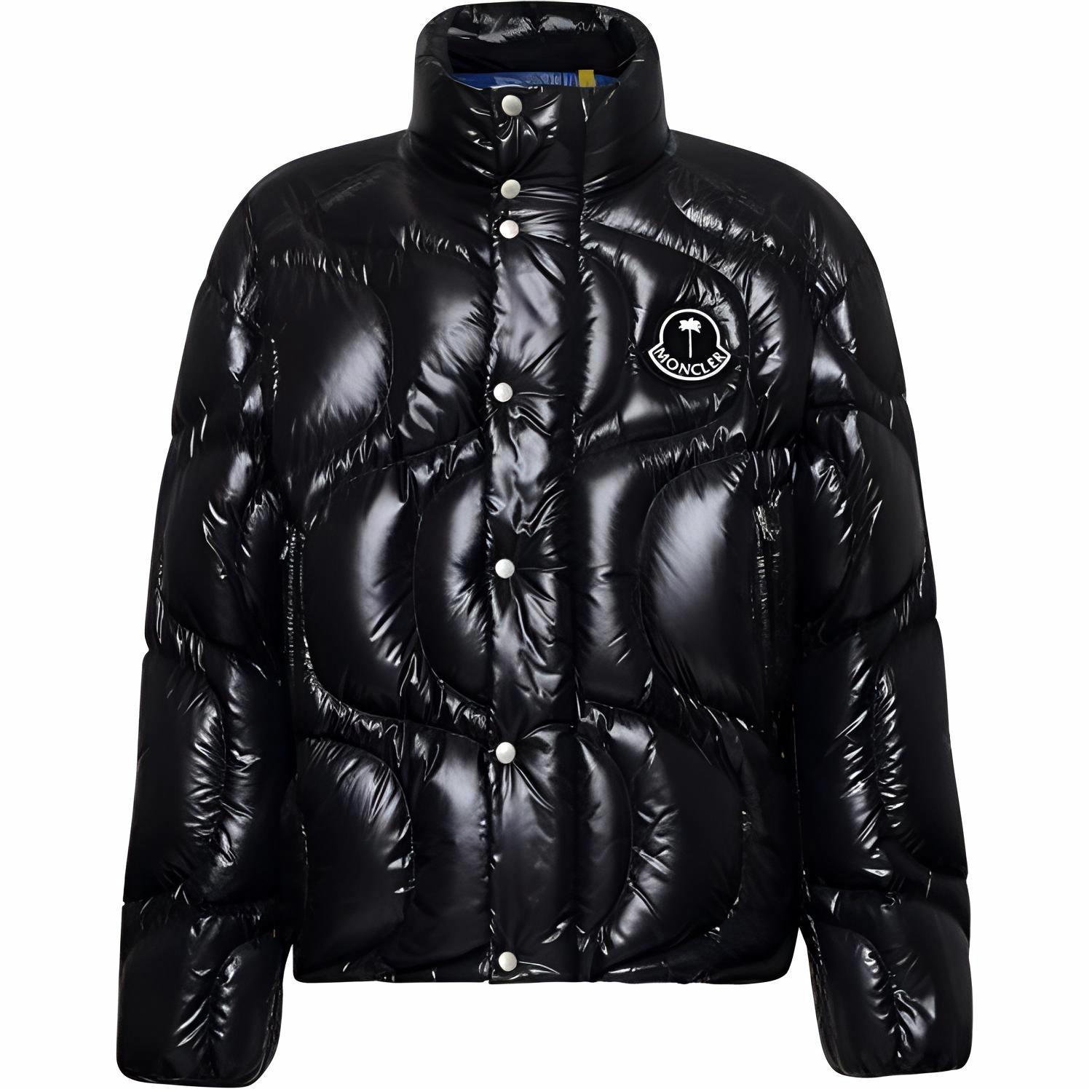 Пуховик MONCLER GENIUS × palm angels (черный)