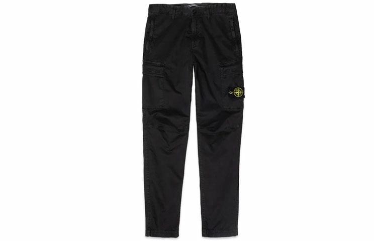 Мужские штаны STONE ISLAND SS21 (черные)