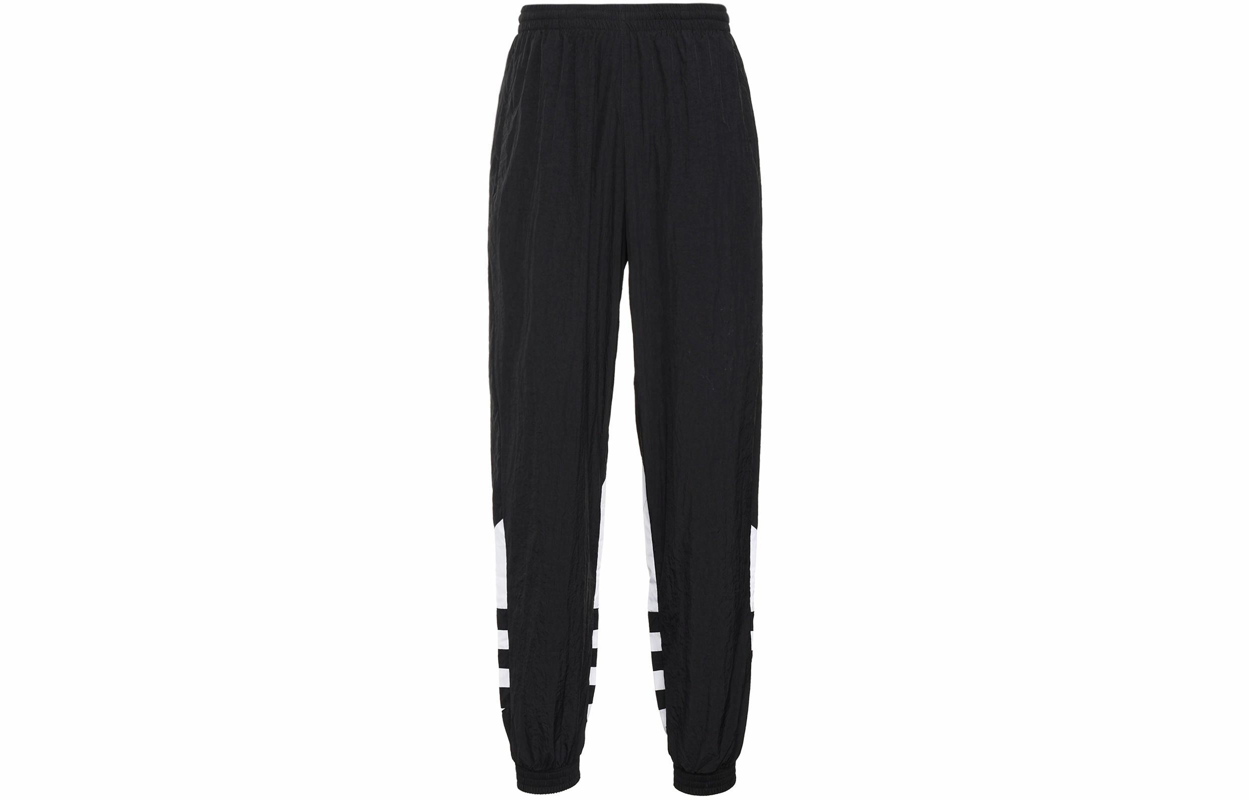 Мужские штаны adidas originals Big Trefoil Track Pants Men Black (черные) — фото 1