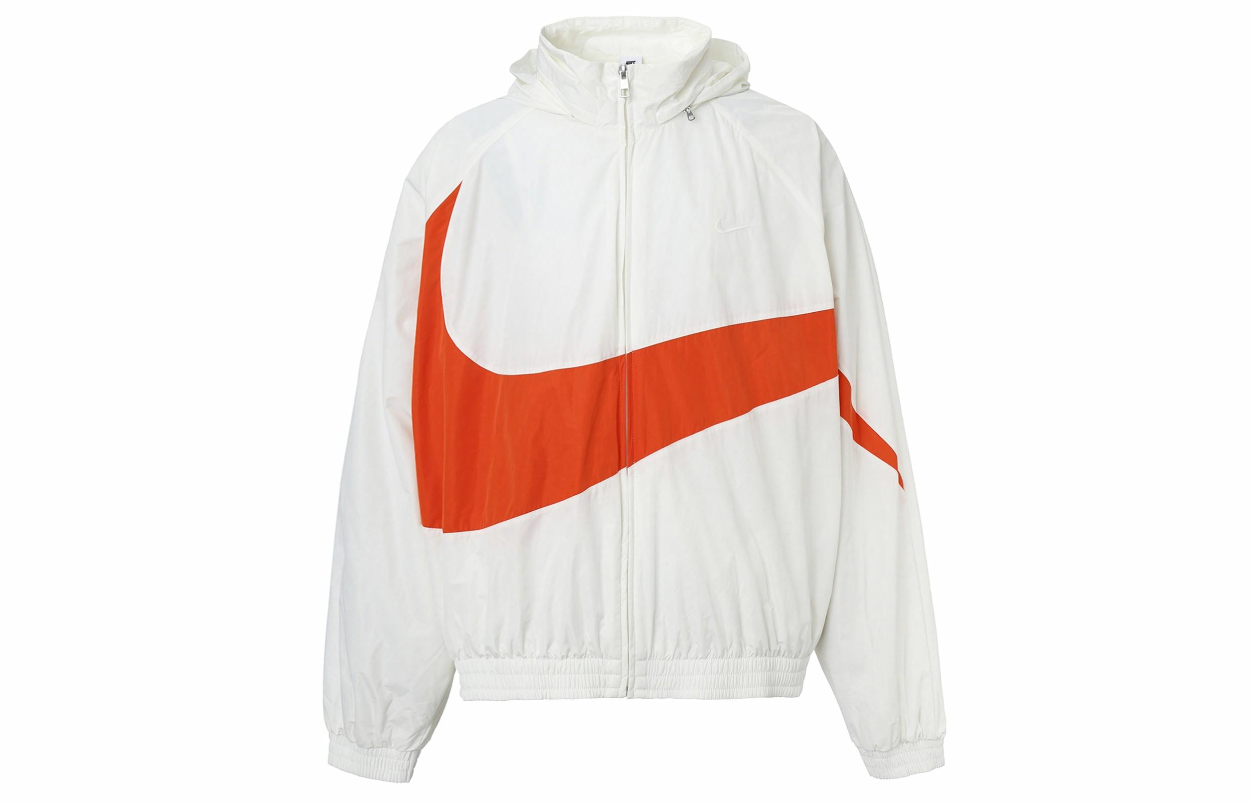 Мужская куртка Nike Swoosh logo (белая)
