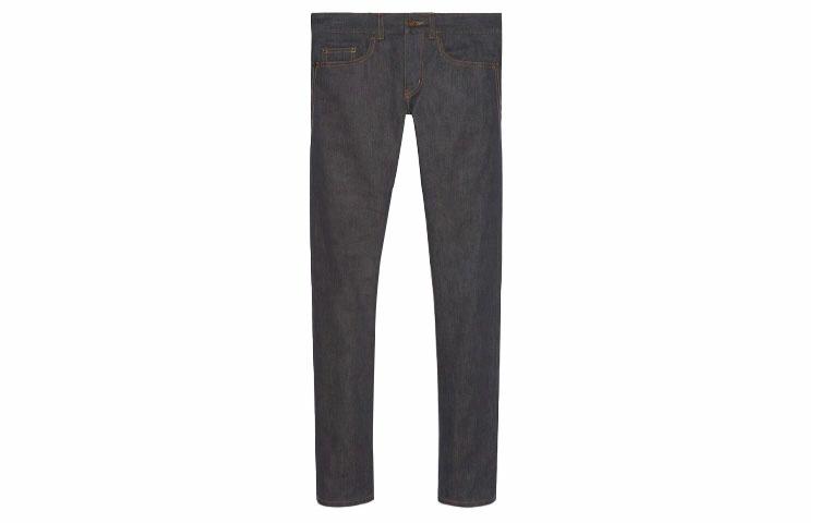 Мужские штаны SAINT LAURENT SS21 Denim (синие)