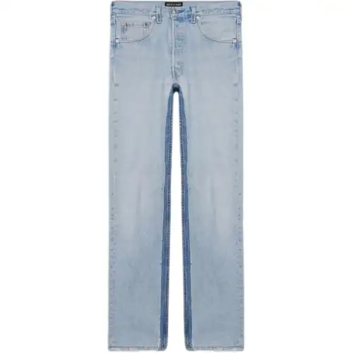 Balenciaga Jeans Unisex Blue Moderate Slim Fit Pants