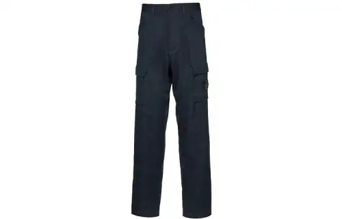 STONE ISLAND Cargo Pants Men's Dark Blue Moderate