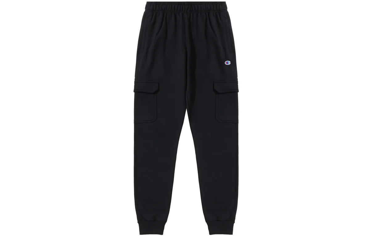 Champion Cargo Pants Unisex Thickened And Fleece-Lined