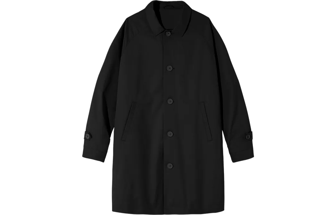 PSO Brand Trench Coats Unisex Lapel Moderate