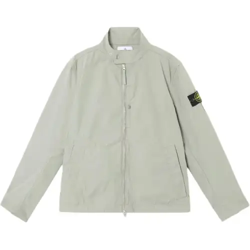 STONE ISLAND Logo-Patch Zipped Jacket
