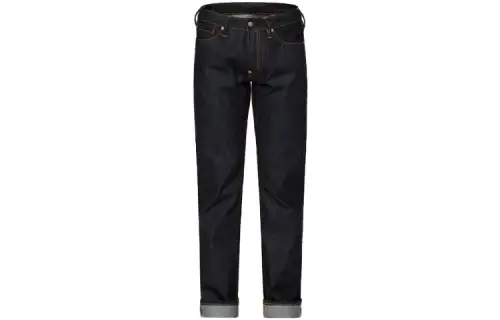 EVISU Jeans Men's Black Moderate Straight Fit Pants