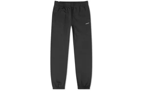 OFF WHITE Slim Fit Logo Print Sweatpants