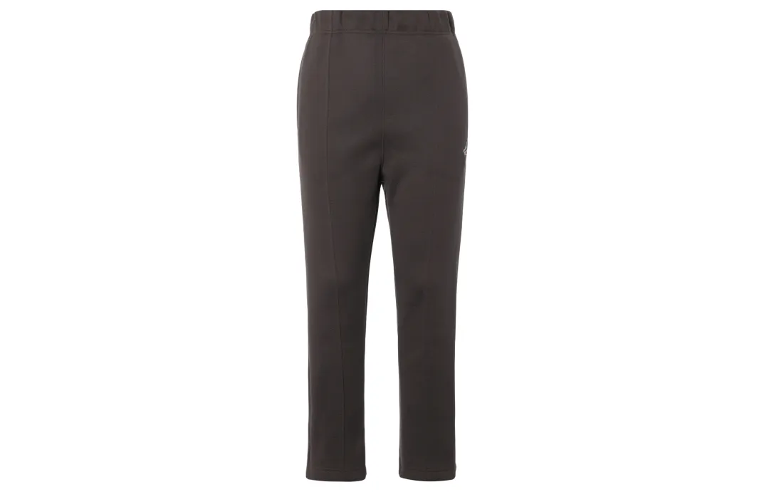 Jordan X Union Knitted Sweatpants Men's Black Gray Color Moderate Straight Fit Pants