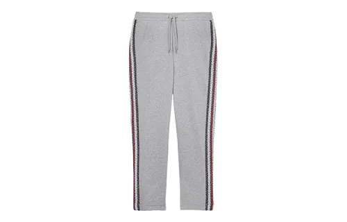 Burberry Knitted Sweatpants Men's Gray