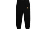 Timberland Knitted Sweatpants Men's Black Moderate Skinny Pants