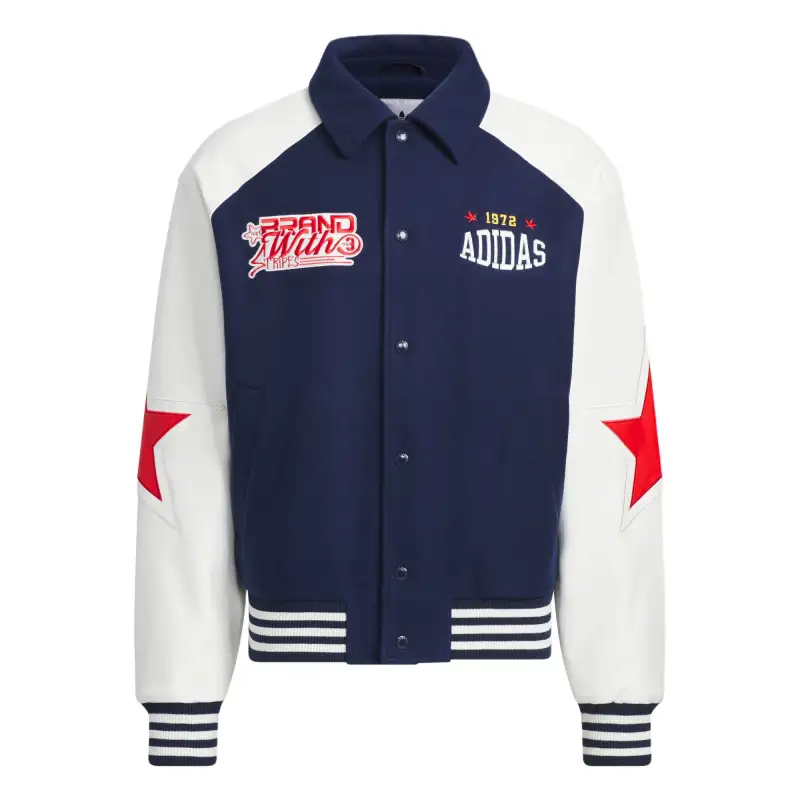 Adidas Originals RETRO Jacket Unisex Dark Indigo/Bright White