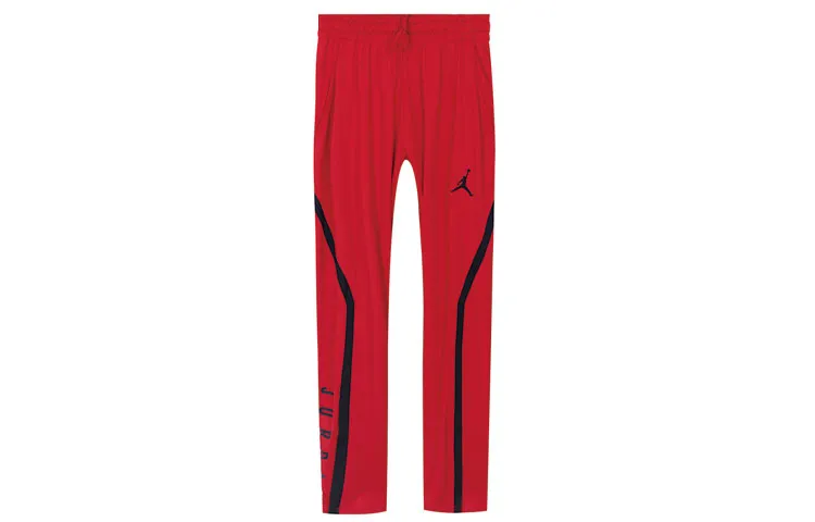 Jordan Knitted Sweatpants Men's Red
