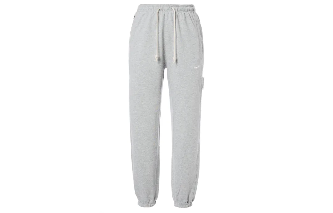 Nike Dri Fit Knitted Sweatpants Men's Gray