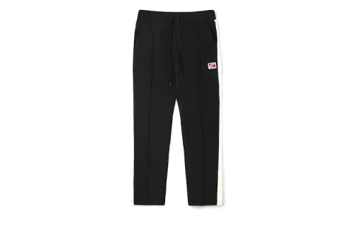 Vans KENZO Casual Knitted Fabric Sports Pants Men's Black