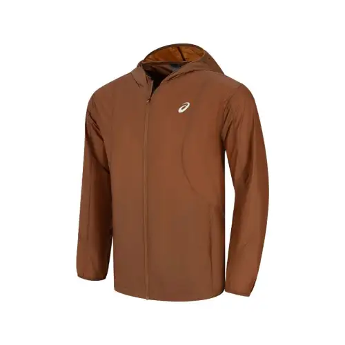 ASICS Jackets Men's Orange Hooded Thin Other
