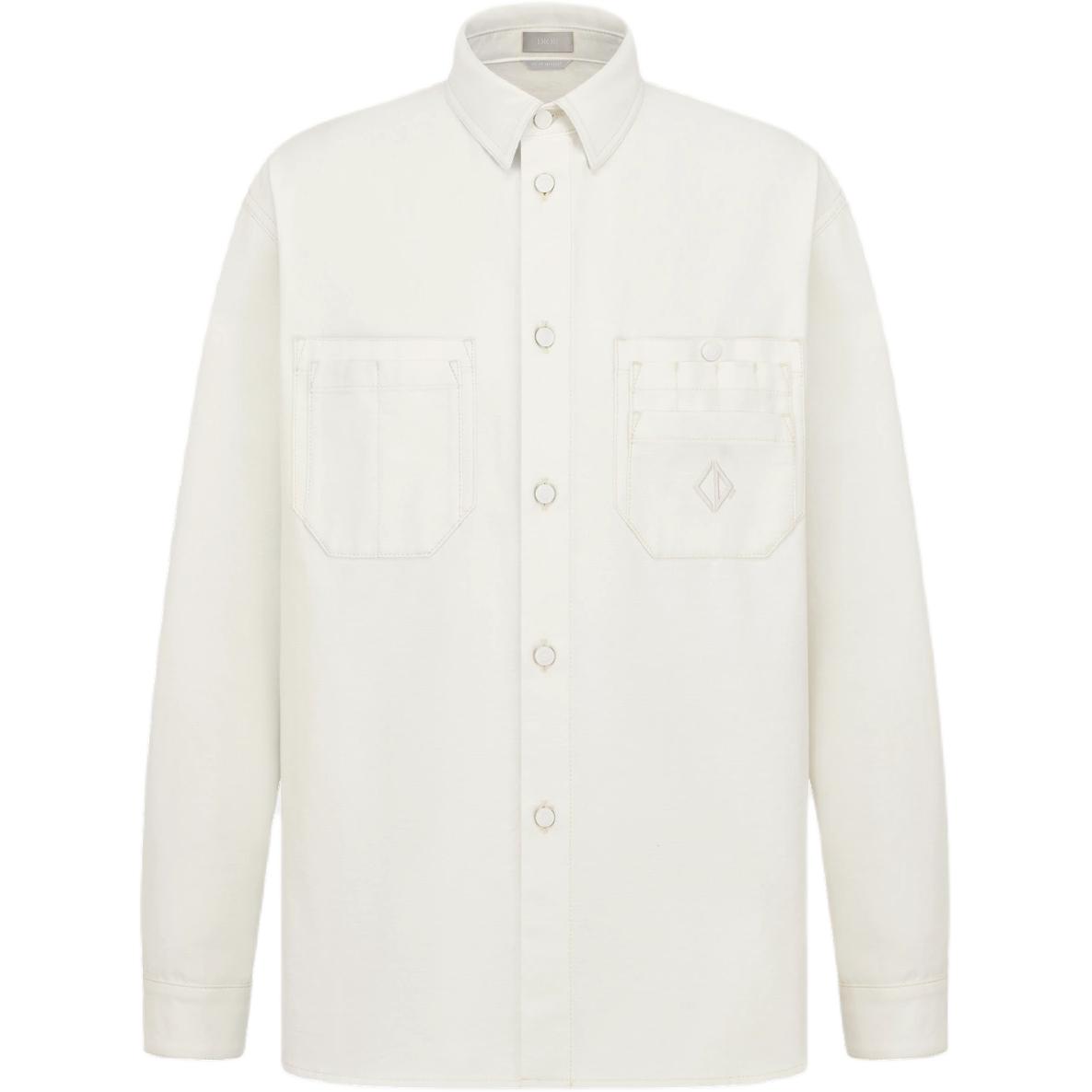 DIOR FW25 Fall Men's Clothing Collection Shirt Men's White