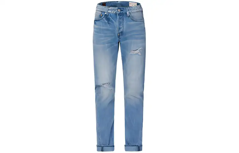 EVISU Straight Jeans Men's Blue