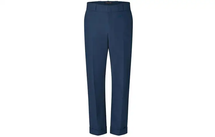 LOUIS VUITTON Cargo Pants Men's Blue