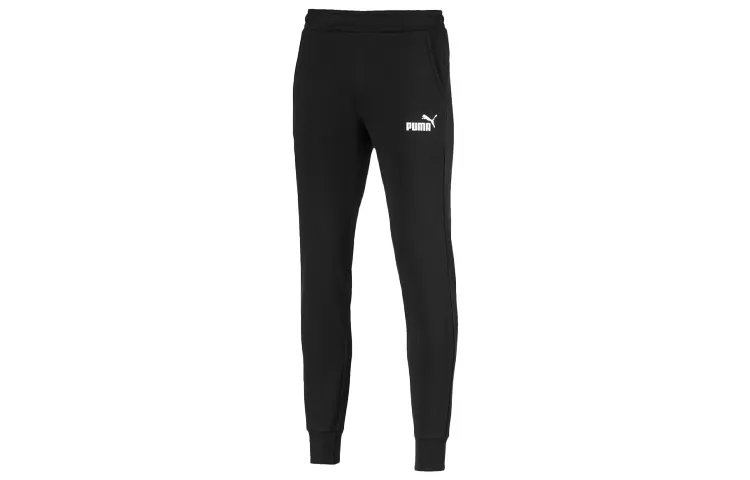 PUMA Knitted Sweatpants Men's Moderate Cuffed Pants